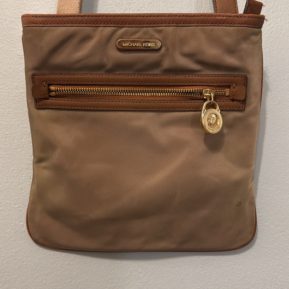 Michael Kors Tan Crossbody Bag